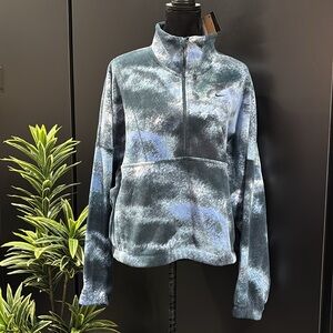 Nike Therma Fit Heat Regulating,lightweight fleece,1/2 zip pullover,oversized
